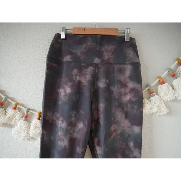 Alo Yoga Womens Solarized Hi-Rise Tie Dye Leggings Gym Running Comfort Active M - Picture 4 of 9